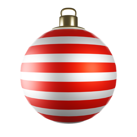 Christmas Ball  3D Icon