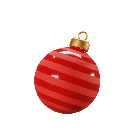 Christmas Ball  3D Icon