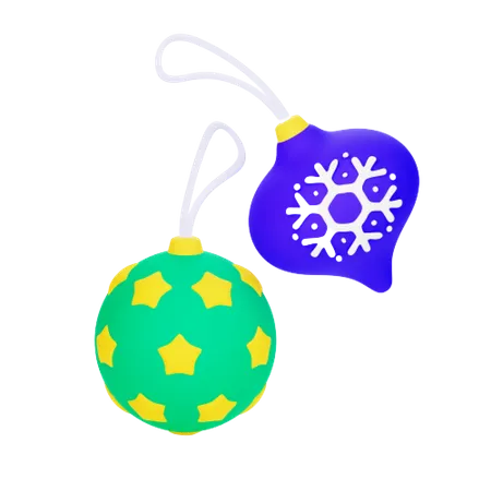 Christmas Ball  3D Icon