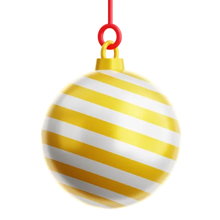 Christmas Ball  3D Icon