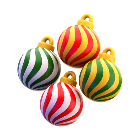 Christmas Ball  3D Icon