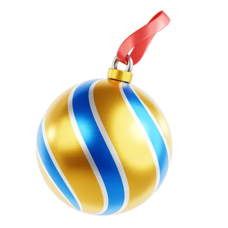 Christmas Ball  3D Icon