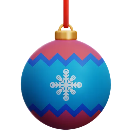 Christmas Ball  3D Icon