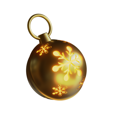 Christmas Ball  3D Icon