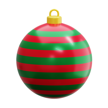 Christmas Ball  3D Icon