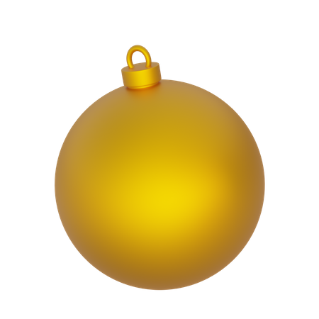 Christmas Ball  3D Icon