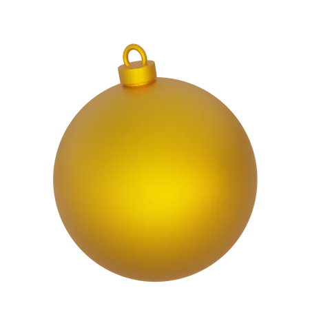 Christmas Ball  3D Icon