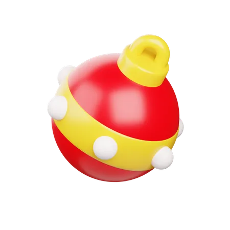 Christmas Ball  3D Icon