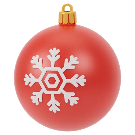 Christmas Ball  3D Icon