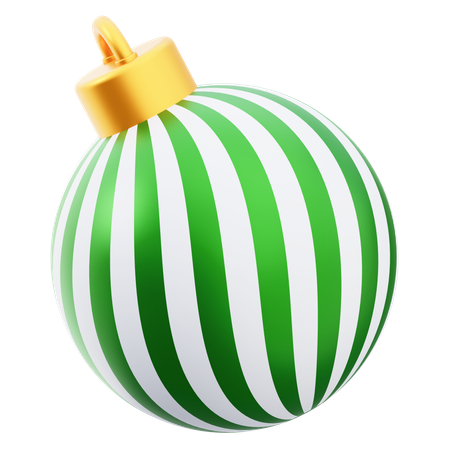 Christmas ball  3D Icon