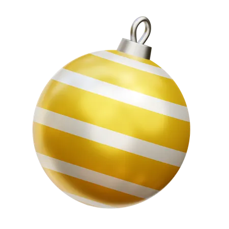 Christmas Ball  3D Icon