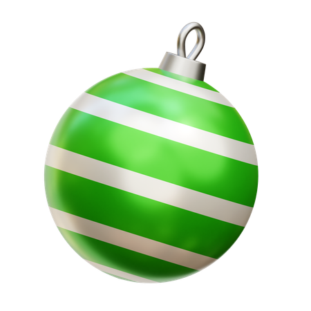 Christmas Ball  3D Icon