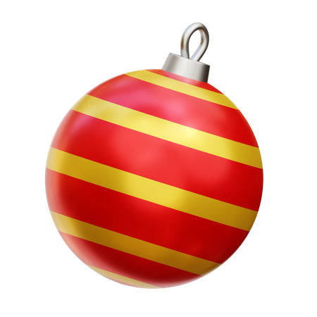 Christmas Ball  3D Icon