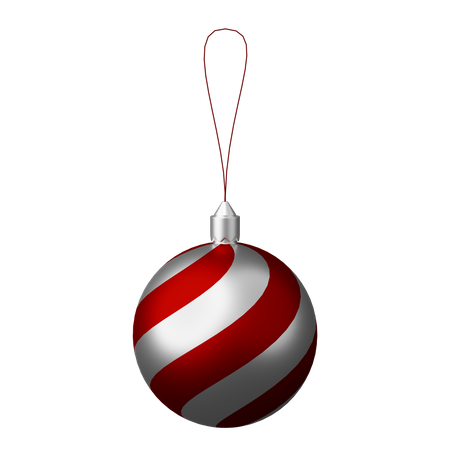 Christmas Ball  3D Icon