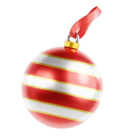 Christmas Ball  3D Icon