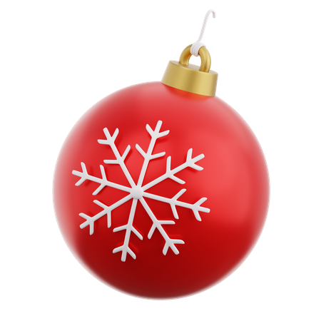 Christmas Ball  3D Icon