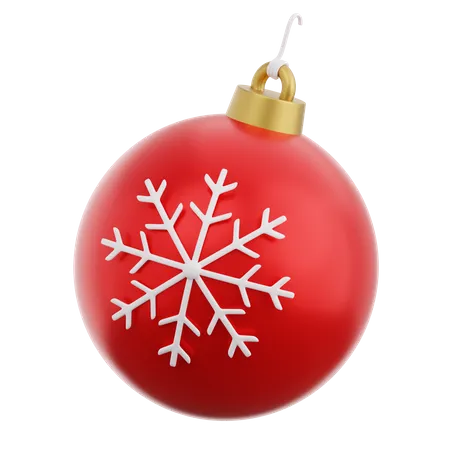 Christmas Ball  3D Icon