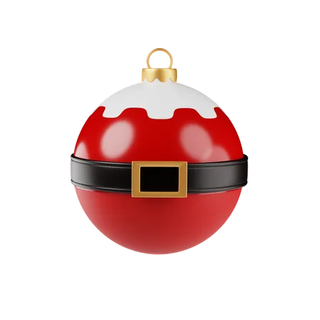 Christmas Ball  3D Icon