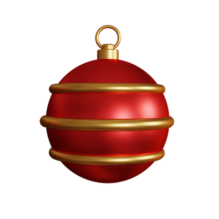 Christmas Ball  3D Icon