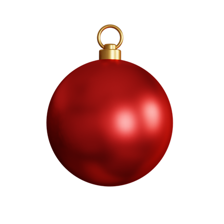 Christmas Ball  3D Icon