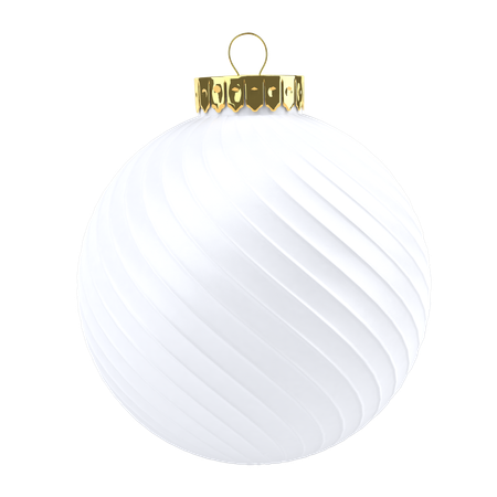 Christmas Ball  3D Illustration