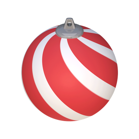 Christmas Ball  3D Illustration