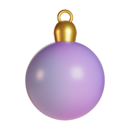Christmas ball 3D Icon