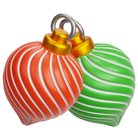 Christmas Ball Decorative  3D Icon