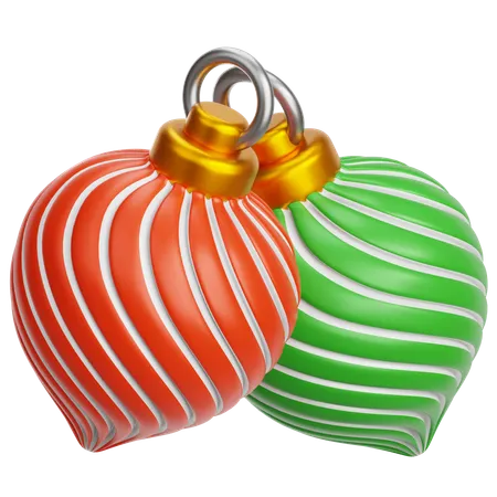 Christmas Ball Decorative  3D Icon