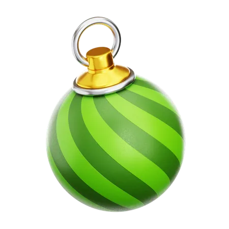 Christmas Ball Decorative  3D Icon