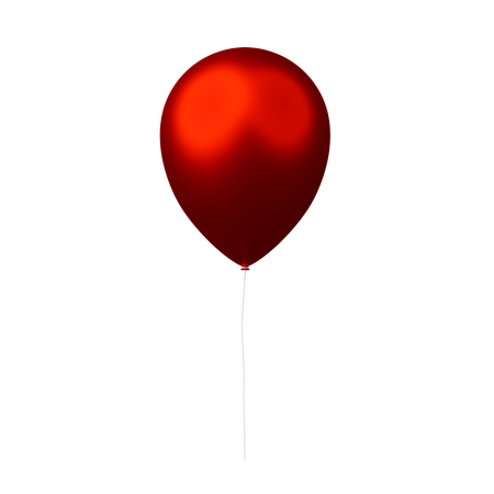 Christmas Balloon  3D Icon