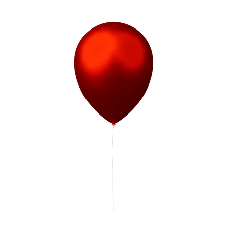 Christmas Balloon  3D Icon