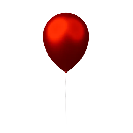 Christmas Balloon 3D Icon