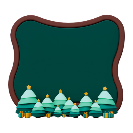 Christmas Banner  3D Icon