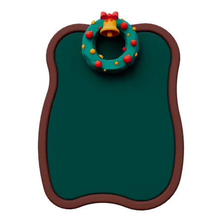 Christmas Banner  3D Icon