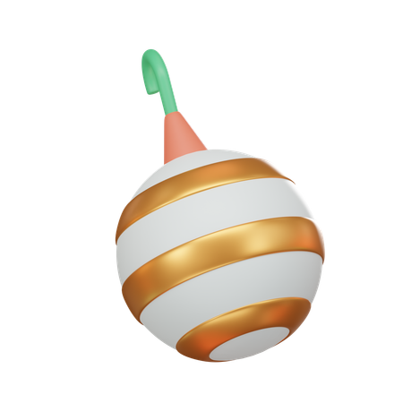 Christmas Bauble  3D Icon