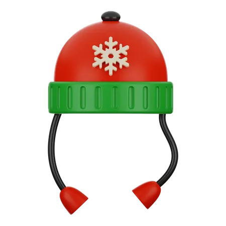 Christmas Beanie  3D Icon