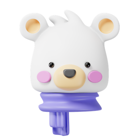 Christmas Bear  3D Icon