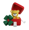 Christmas Bear Gift