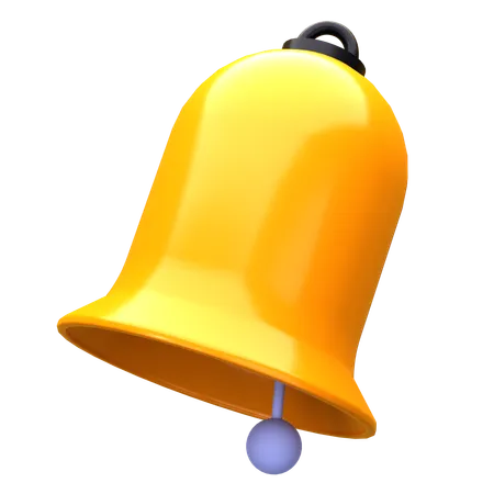 Christmas Bell 3 D Illustration Christmas 3 D Icon Pack 3D Icon
