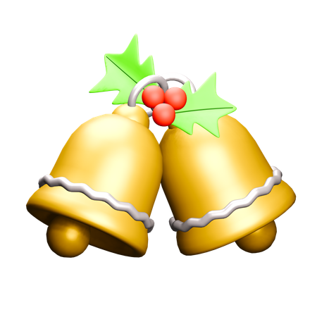 Christmas Bell 2  3D Icon