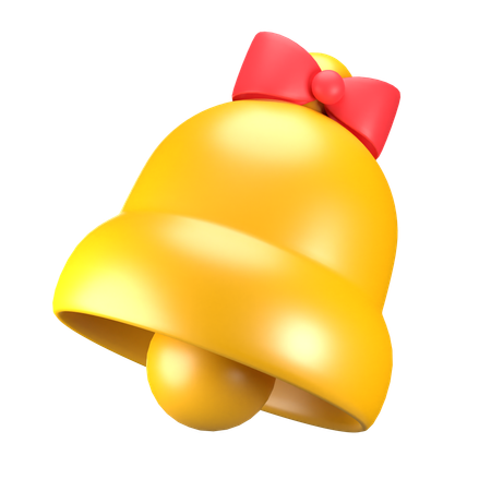 Christmas Bell  3D Icon