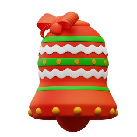 Christmas Bell  3D Icon