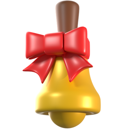 Christmas Bell  3D Icon