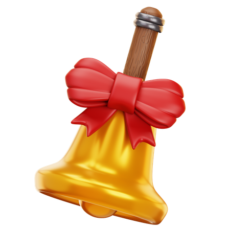 Christmas Bell  3D Icon