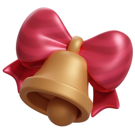 Christmas Bell  3D Icon