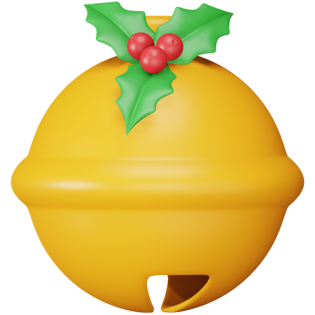 Christmas Bell 3D Icon
