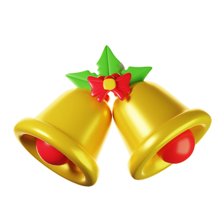 Christmas Bells  3D Icon