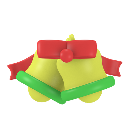 Christmas Bells  3D Icon