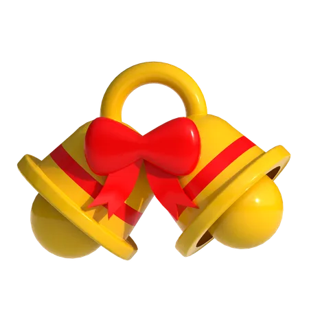 Christmas Bells  3D Icon